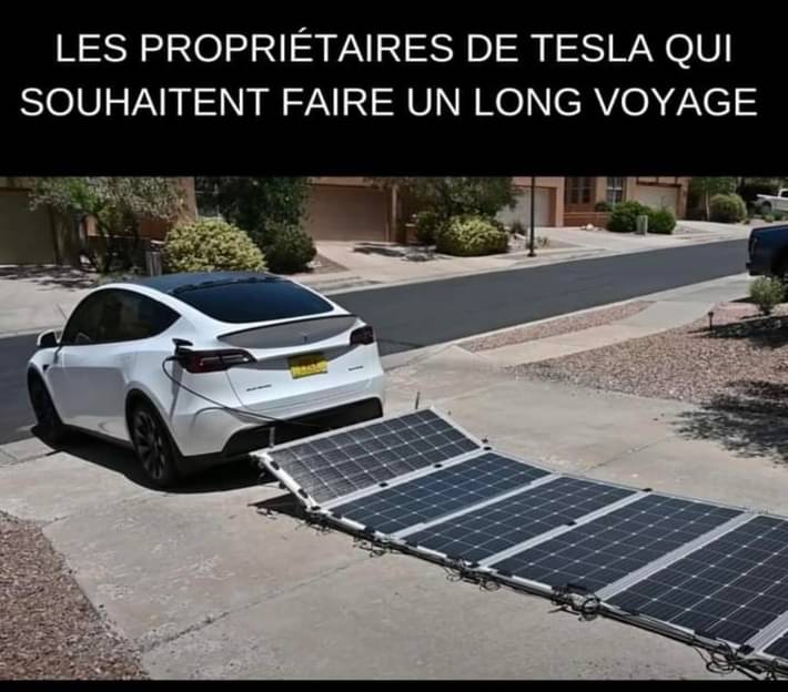 Les propriétaires de Tesla qui souhaitent faire un long voyage