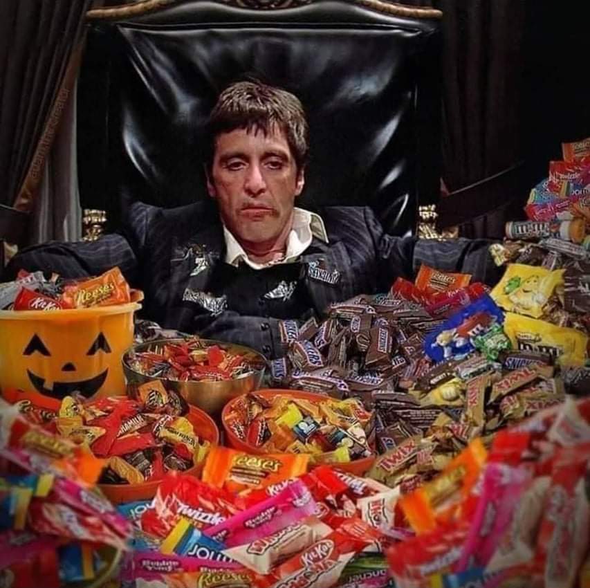 Halloween: Scarface Al Pacino.