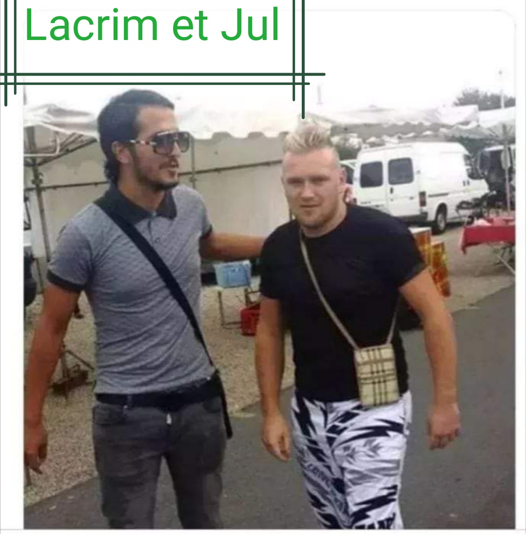 Lacrim et Jul (photo rare).