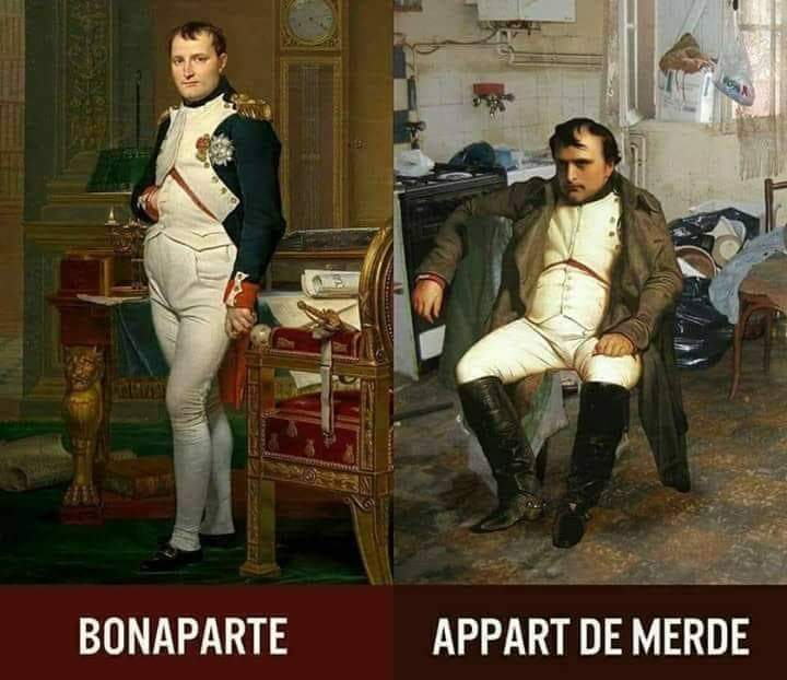 Bonaparte. Appart de merde
