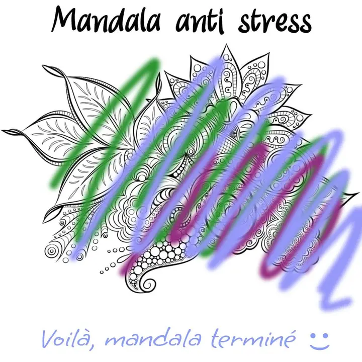 Mandala anti stress.