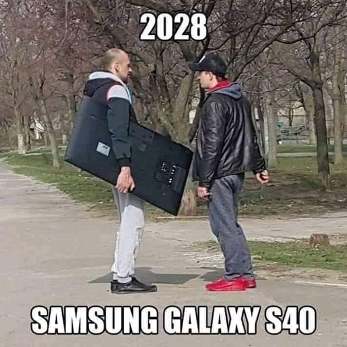 Samsung Galaxy S40 en 2028.
